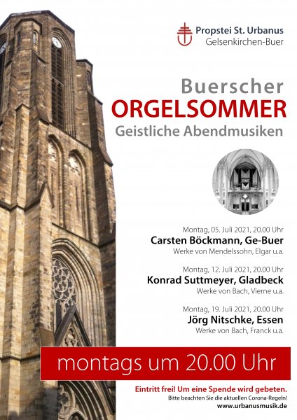 Plakat Buerscher Orgelsommer