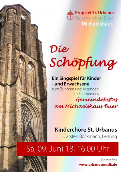 Konzertplakat Die Schöpfung