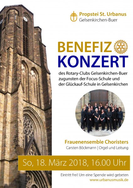 Konzertplakat Benefizkonzert