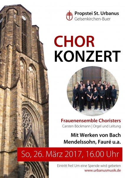 Plakat Chorkonzert