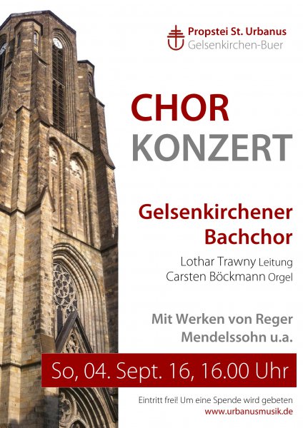 Plakat Chorkonzert