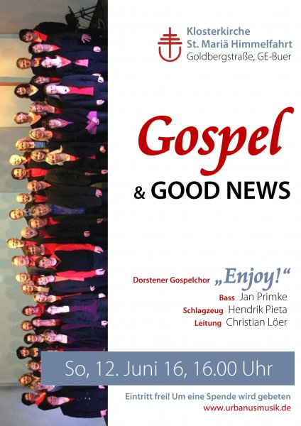 Konzertplakat Gospel & Good News