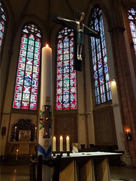 Konzertplakat Festliche Musik für Chor, Bläser und Orgel im Gottesdienst