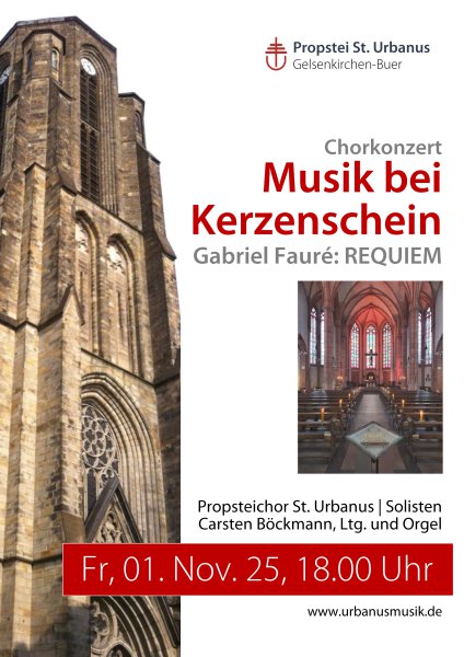 Konzertplakat Chorkonzert